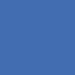 Ein einfarbiger blauer Hintergrund ohne weitere visuelle Elemente
